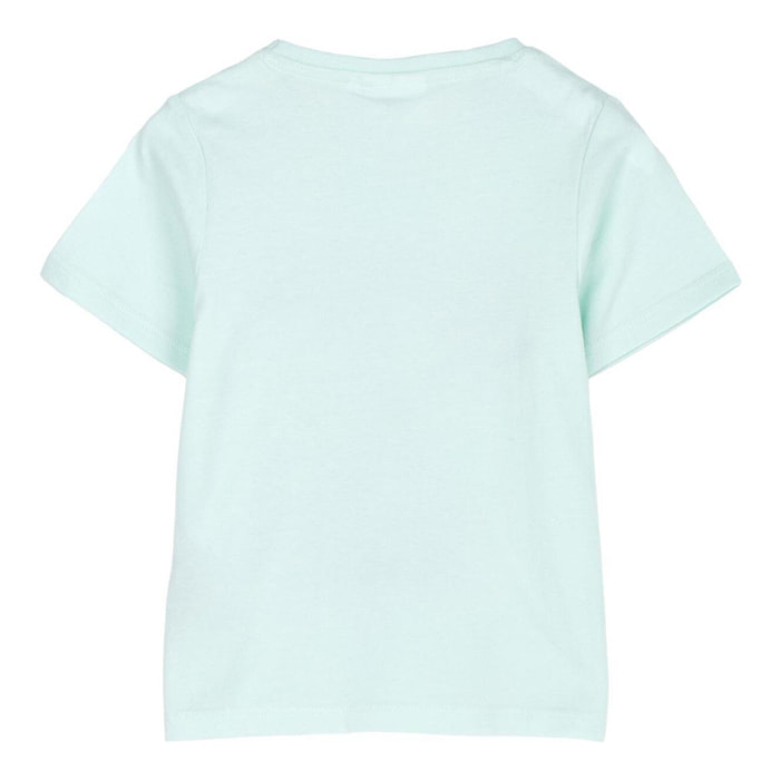 Camiseta Corta Stitch - Color Turquesa