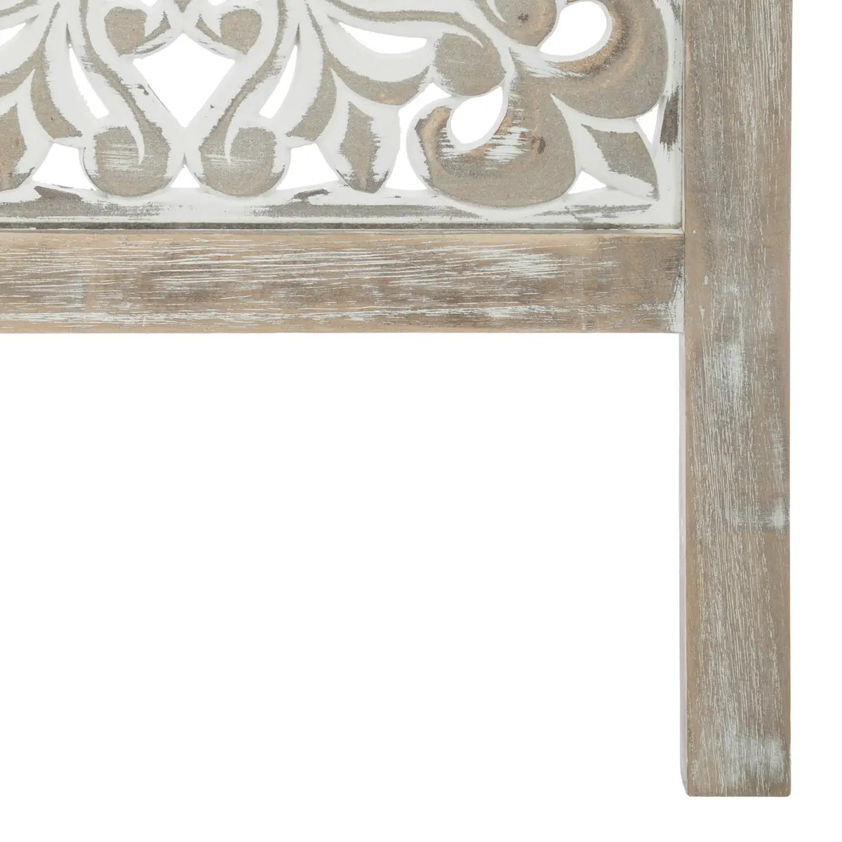 Paravent "Etnik" blanc H170cm