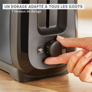 Grille-pain MOULINEX LT5S08E0 Subito Noir