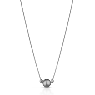 Collana MONTENAPOLEONE Argento 925 Perla Grigio