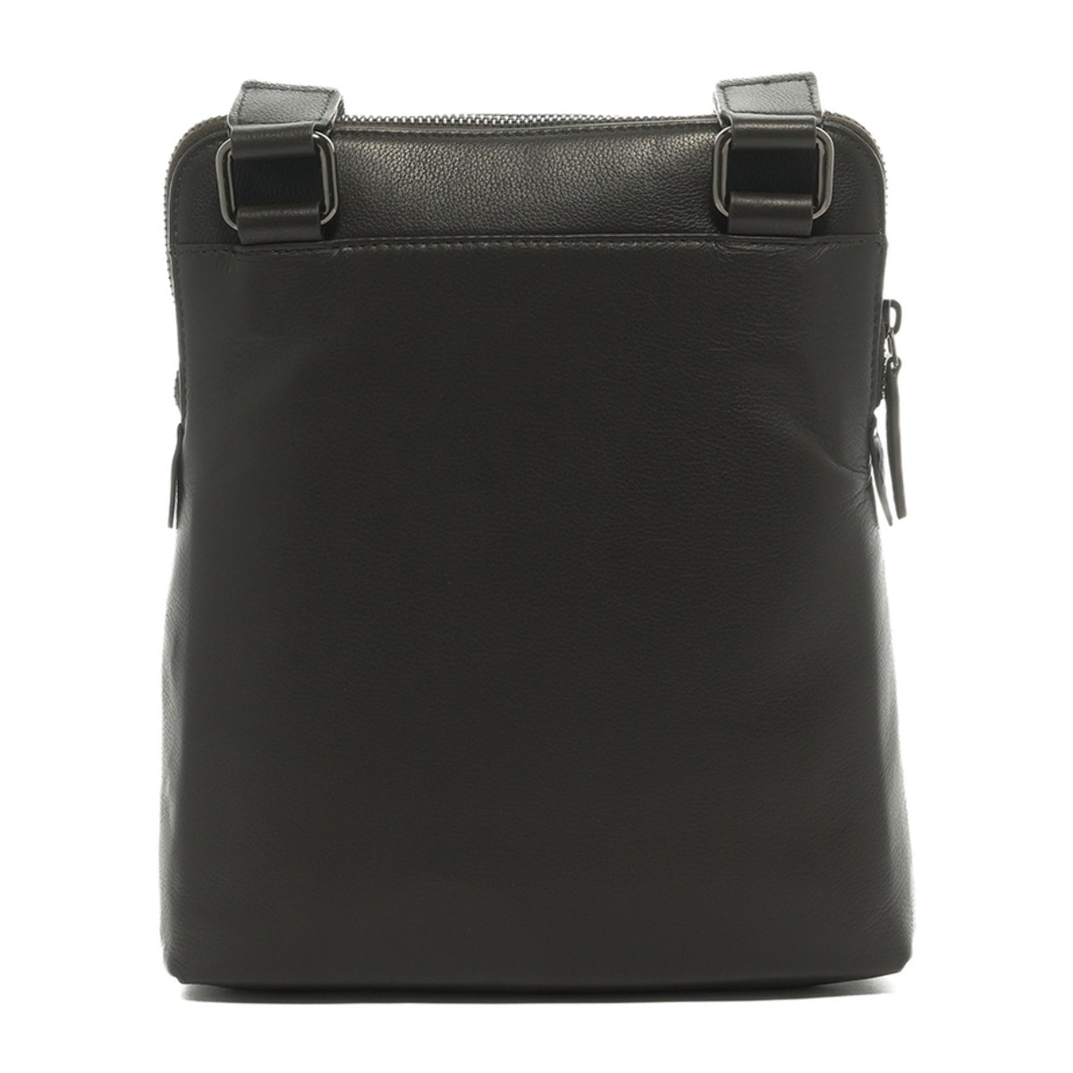 Borsa a tracolla uomo in vera pelle - Modello Arborio Plus - 23.0 x 30.0 x 9.0 cm