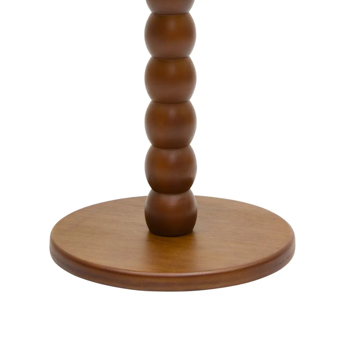 Table d'appoint Chamlo ronde D.38cm marron