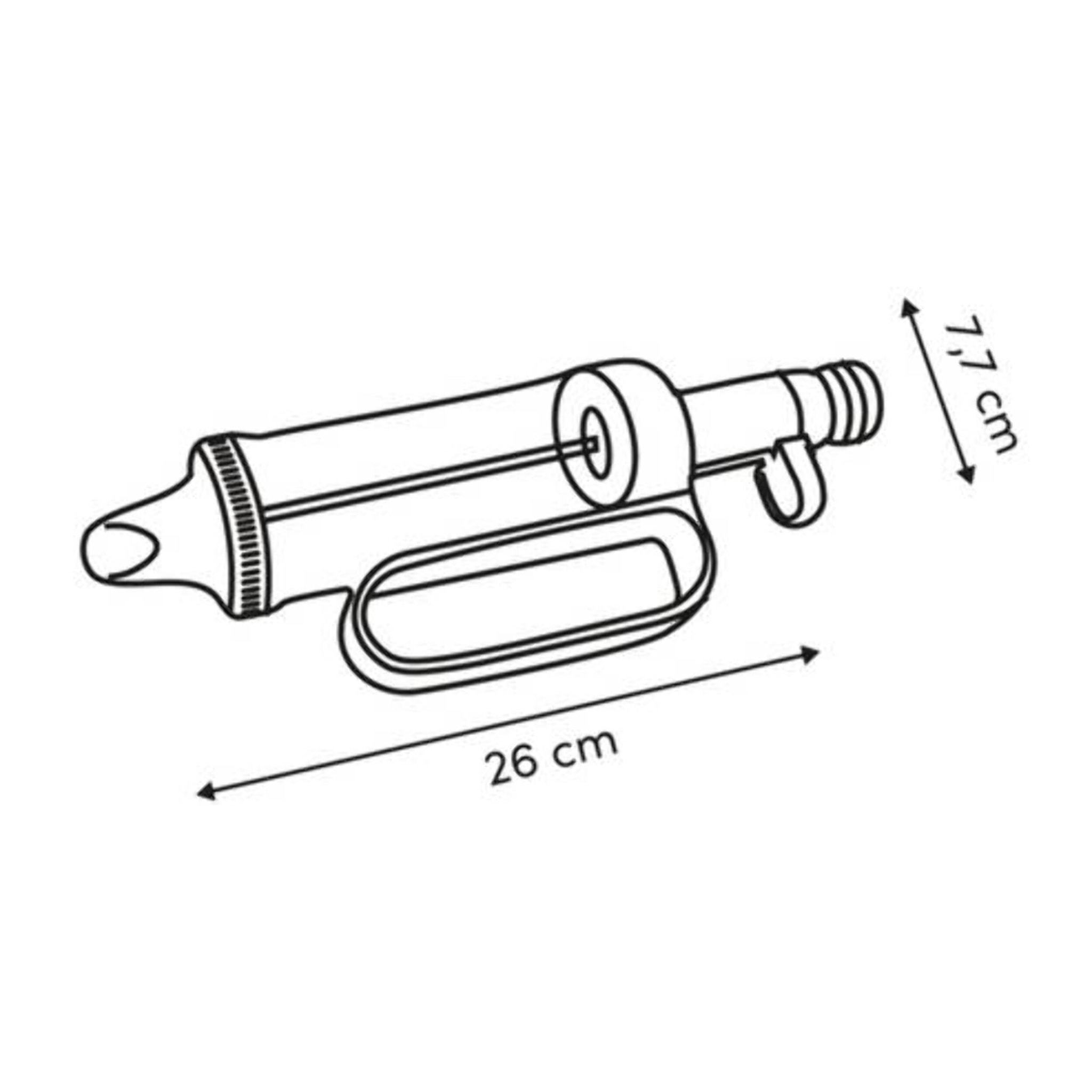 Seringue à pâtisserie Essentiels L.23cm 110 ml avec 6 douilles
