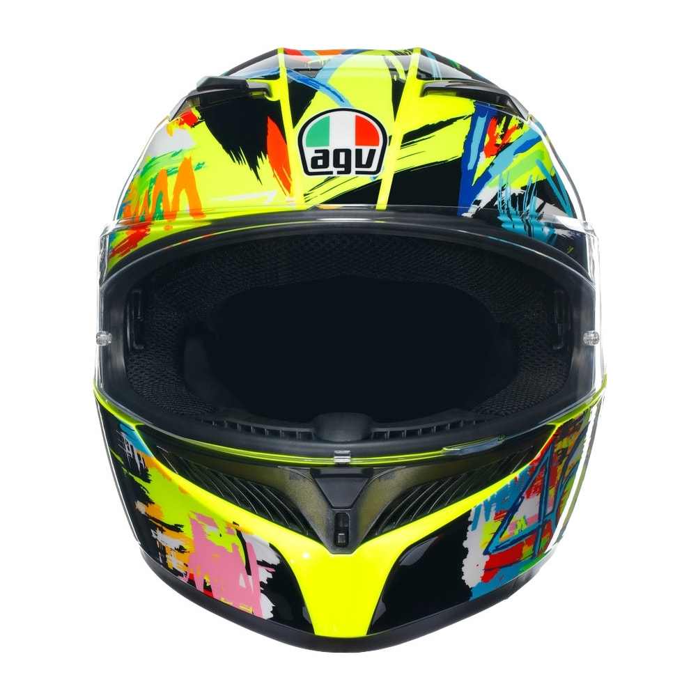 CASCO AGV K3 E2206 ROSSI WINTER TEST 2019