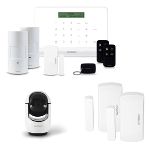 Kit Alarme sans fil connectée HomeSecure pour appartement T2/T3
