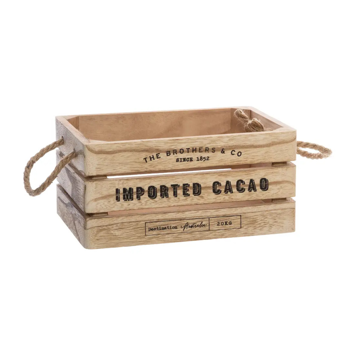 Set de 3 cagettes "Denys" bois