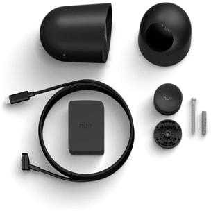 Caméra de surveillance PHILIPS HUE SECURE noire 2K