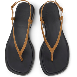 Sandalias - CAMPER Dana - Marron - Cuero nobuk