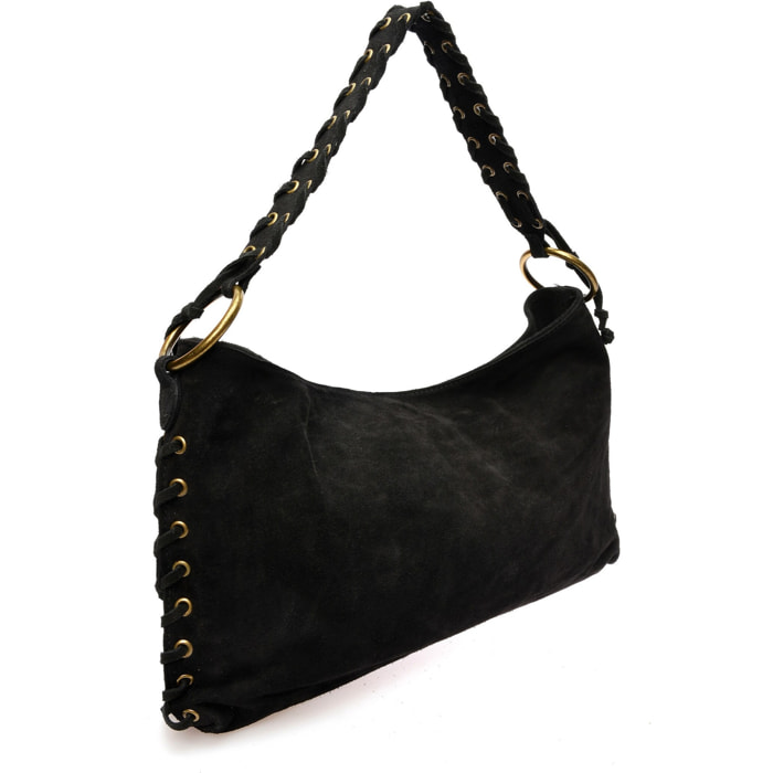 Borsa a tracolla Anna Luchini Nero