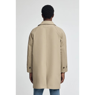 Abrigo Clemson color piedra con logo Polo Club