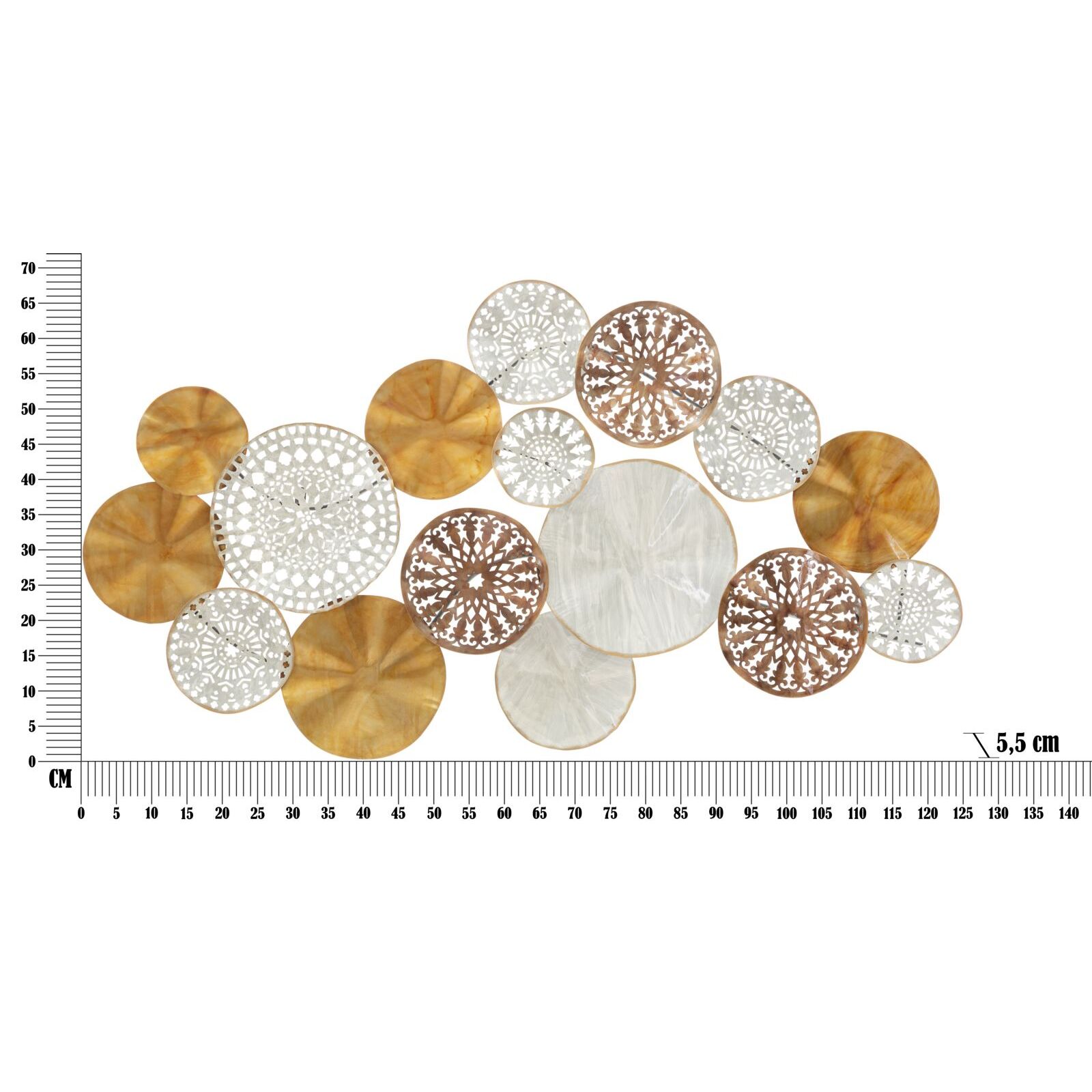 PANNELLO IN FERRO TRIBY CM 125X5,5X68,5