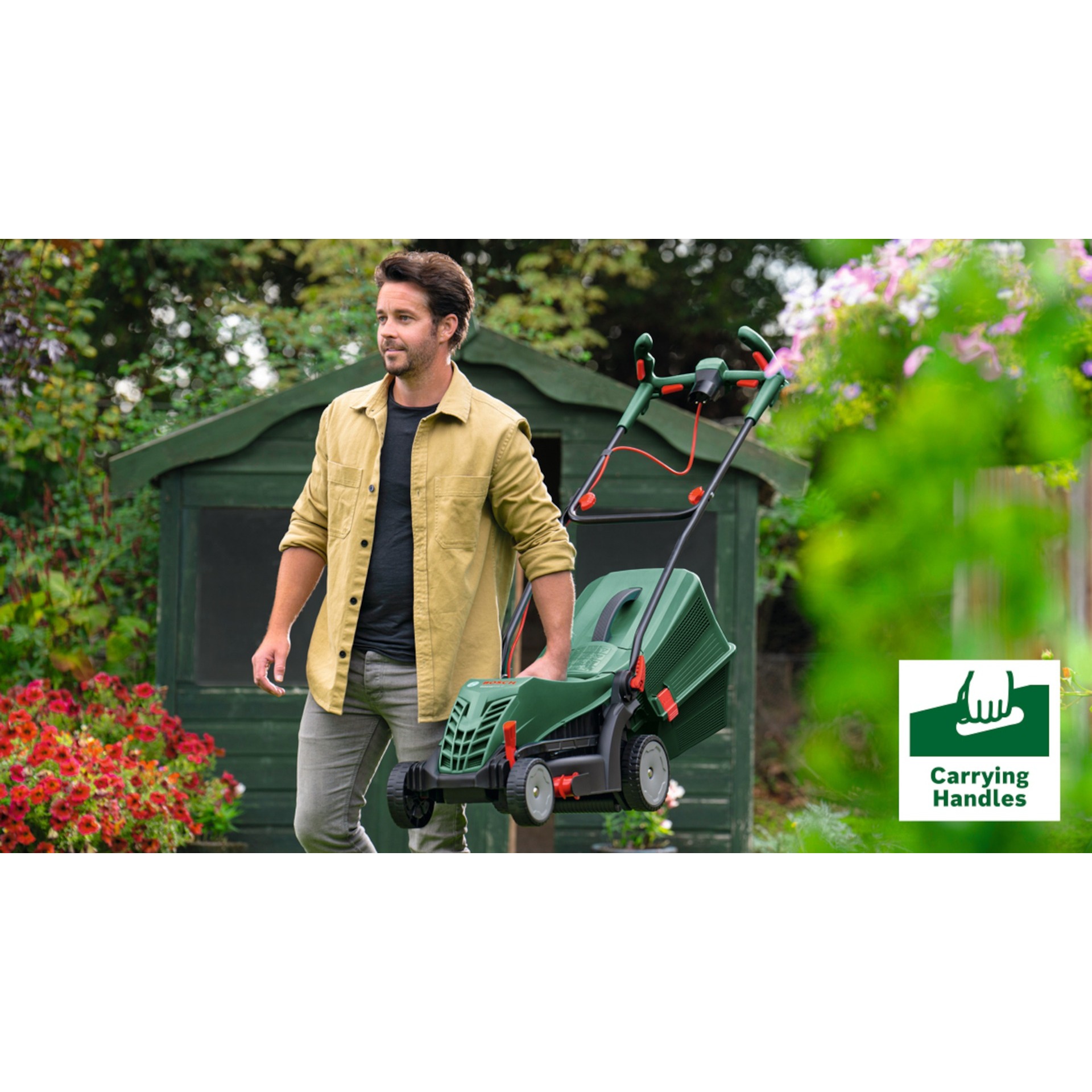 Cortacésped eléctrico UniversalRotak 37-550 - 1400 W - 37 cm - BOSCH - 06008A6500