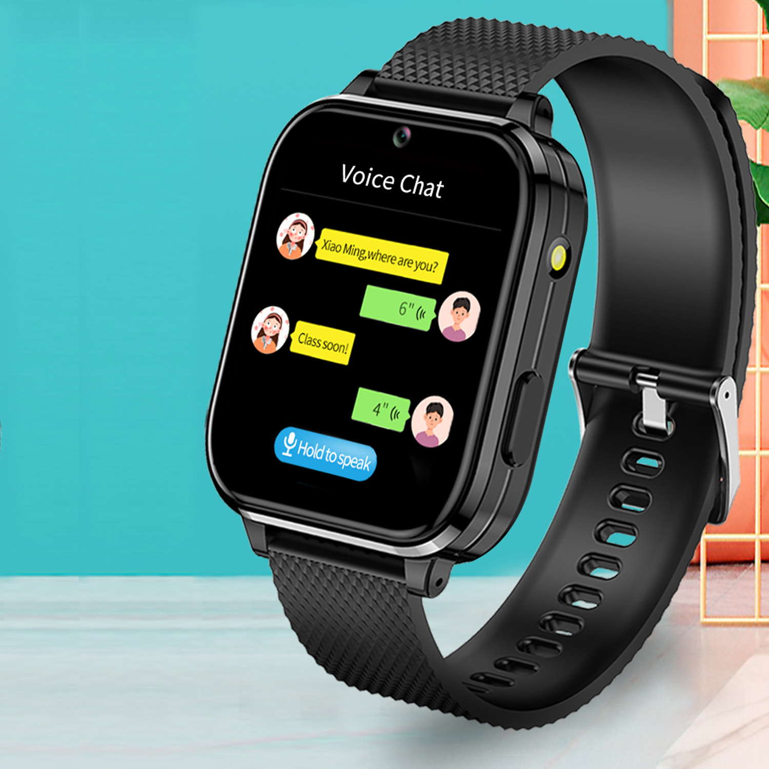 Smartwatch Phone T36 4G con SO Android integrato. Funzioni avanzate e localizzatore GPS, Wifi e LBS.