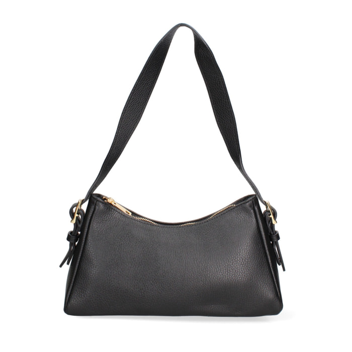 Borsa a mano da donna Made in Italy - Modello Calliope - 100% pelle - 31.0 x 17.0 x 10.0 cm