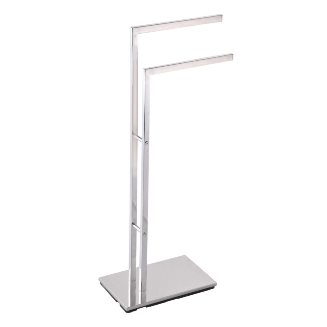 MSV Porte Serviettes 2 branches Acier SANTA CATARINA Chrome