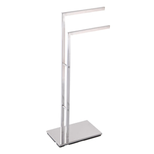MSV Porte Serviettes 2 branches Acier SANTA CATARINA Chrome