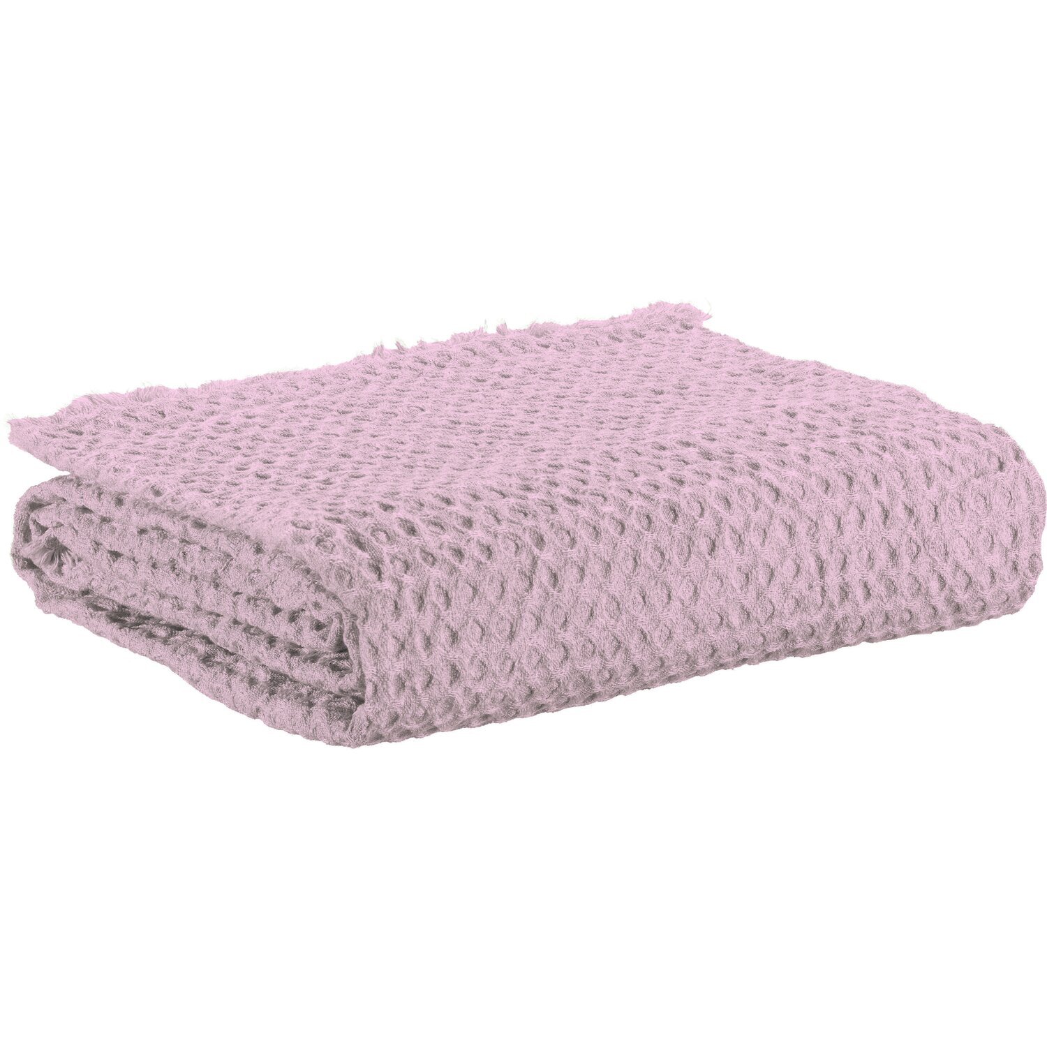 Plaid jaya 100% polyester blush