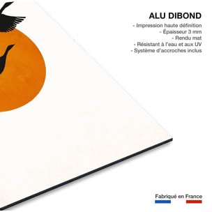 Tableau Retour des grues Tableau alu Dibond