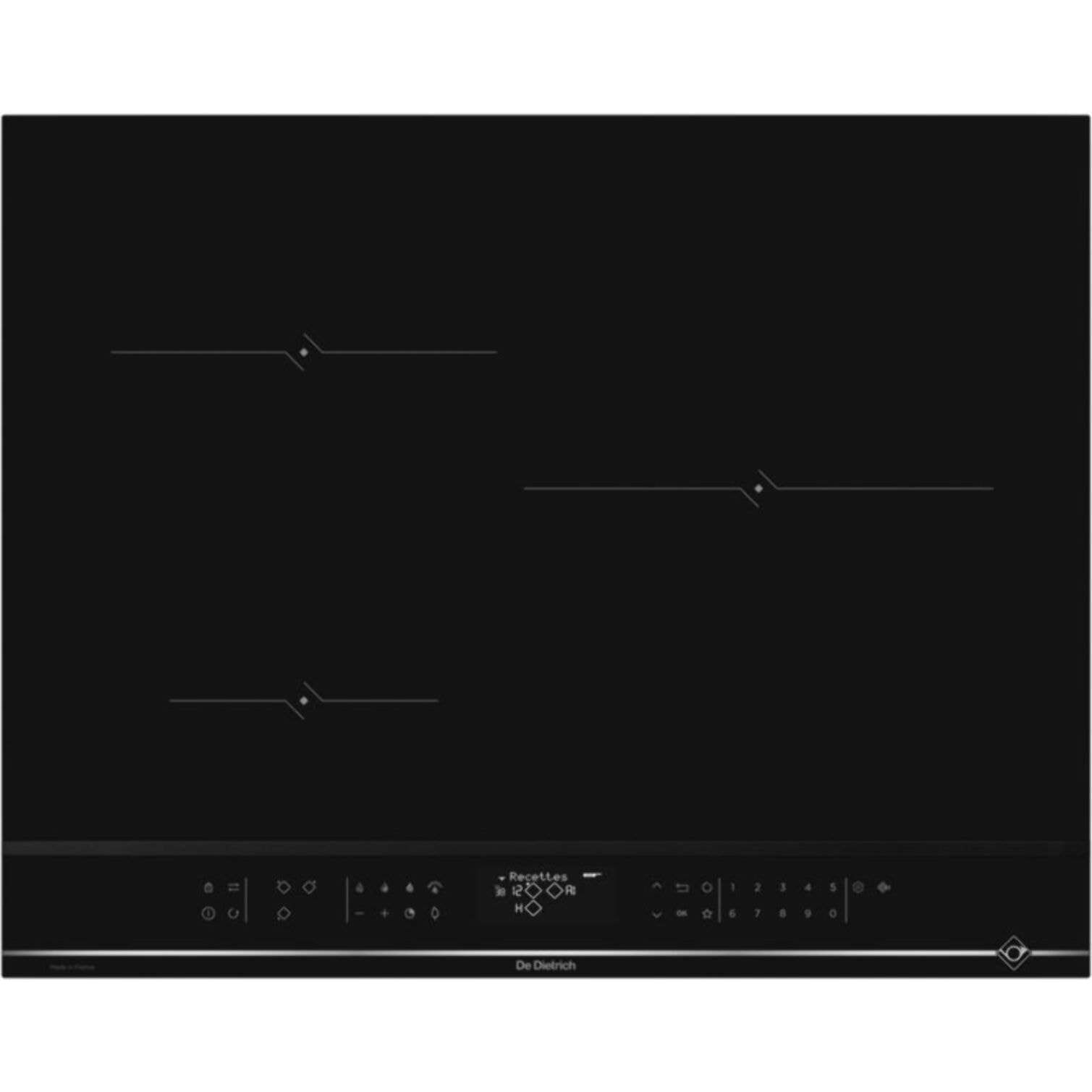 Plaque induction DE DIETRICH DPI4320X Inox Stellaire