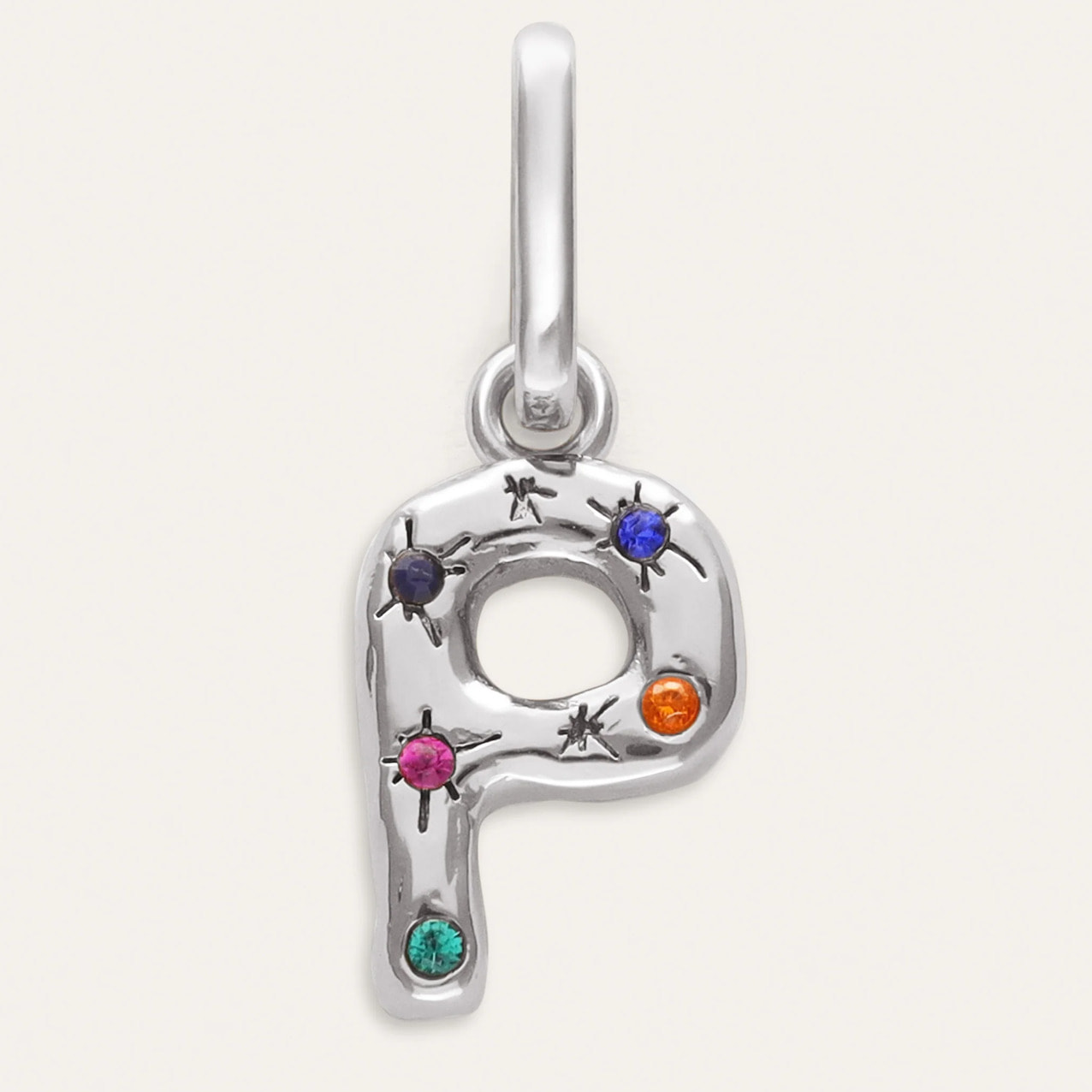 Charm Personalizado Inicial Organic Colors