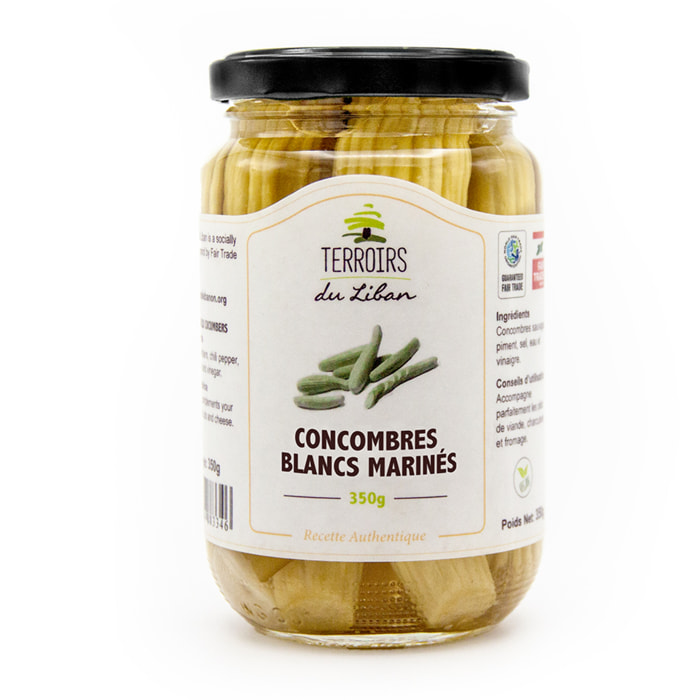 Concombres Blancs Marinés - 350g - Terroirs du Liban