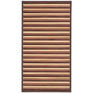 Tappeto BAMBOO MARRONE degradè