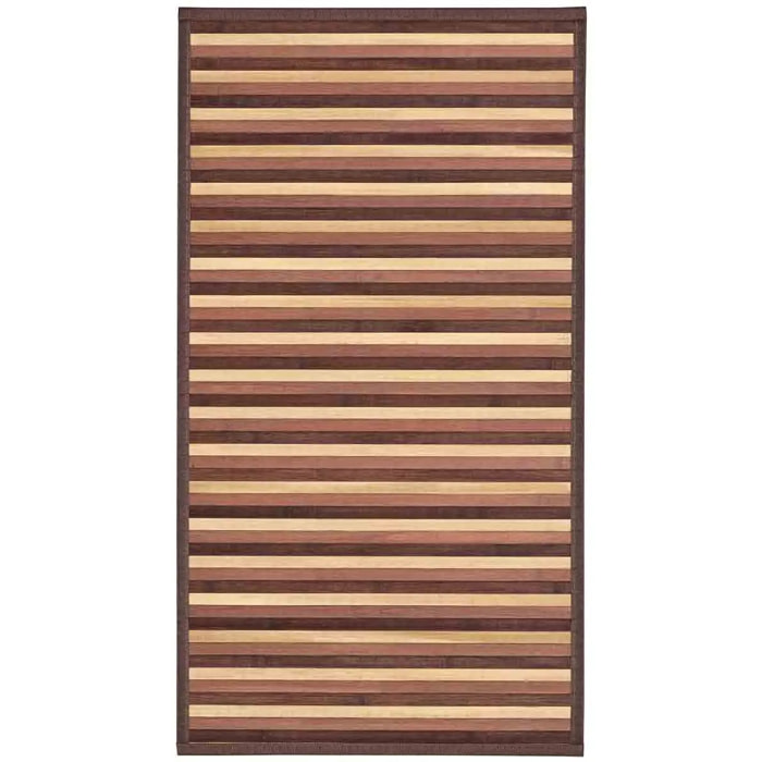 Tappeto BAMBOO MARRONE degradè