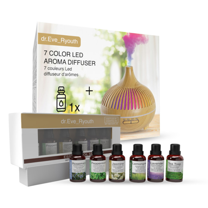 Juego de aromas LED