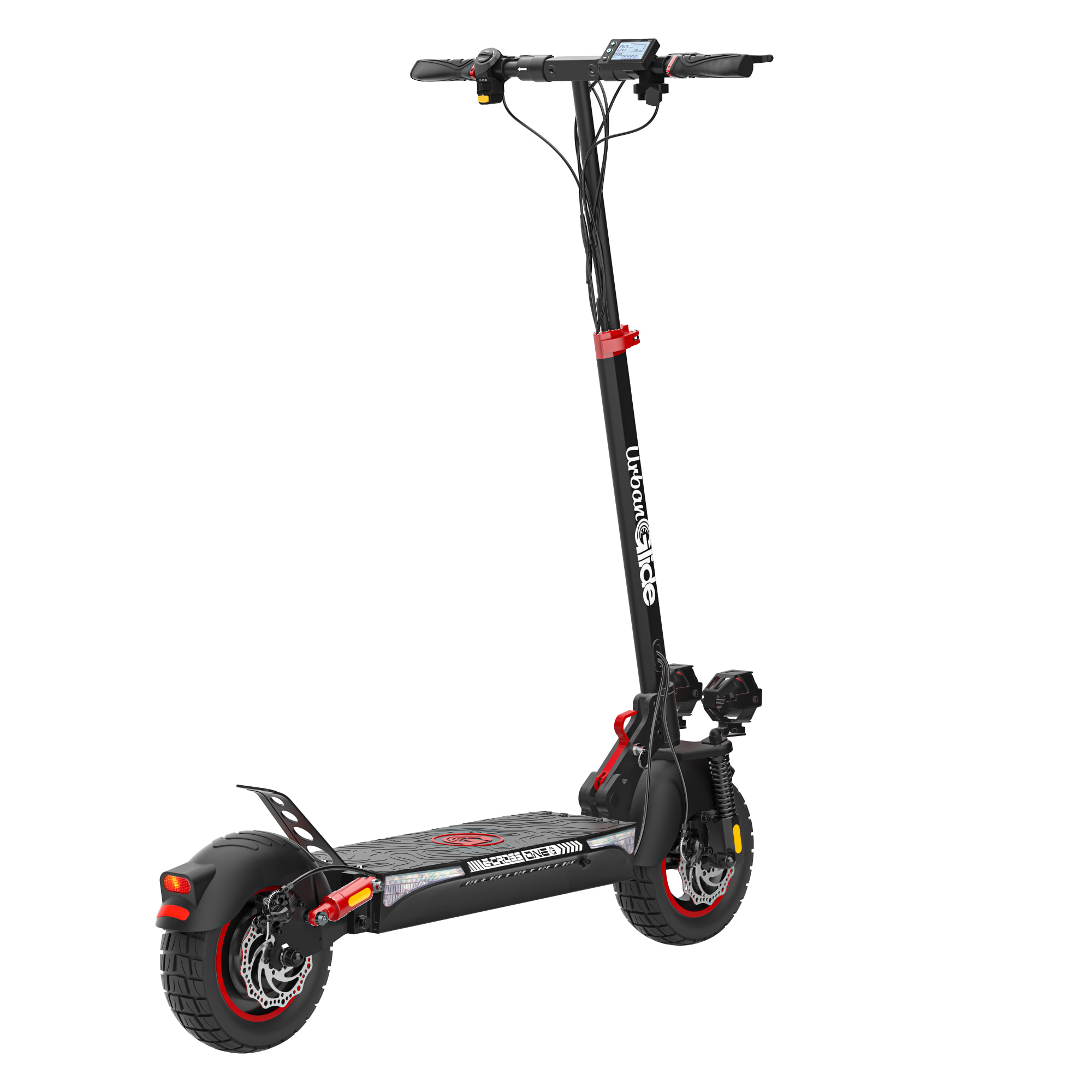 Poids 23Kg – ECROSS7 – Pneu Tubeless 10" – Batterie 54V – Autonomie Jusqu'a 60 km – Trottinette Électrique Adulte UrbanGlide