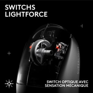 Souris Gamer Sans Fil LOGITECH Pro X superlight 2 SE Noir