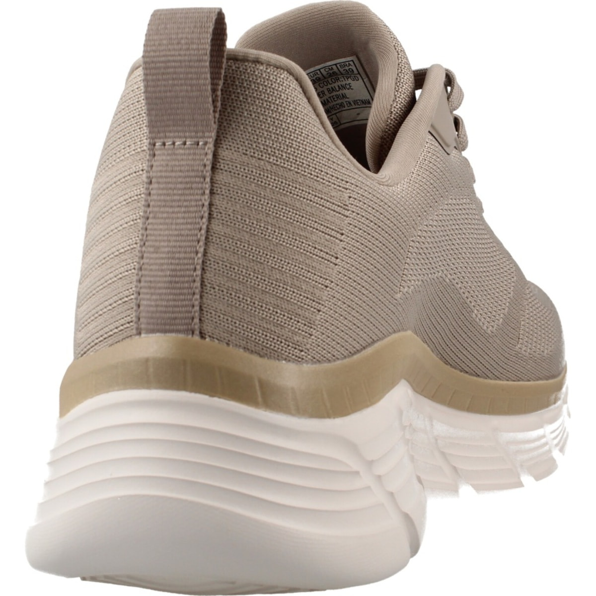 Sneakers De  Mujer Bobs B Flex Hi Flying Hi Beis