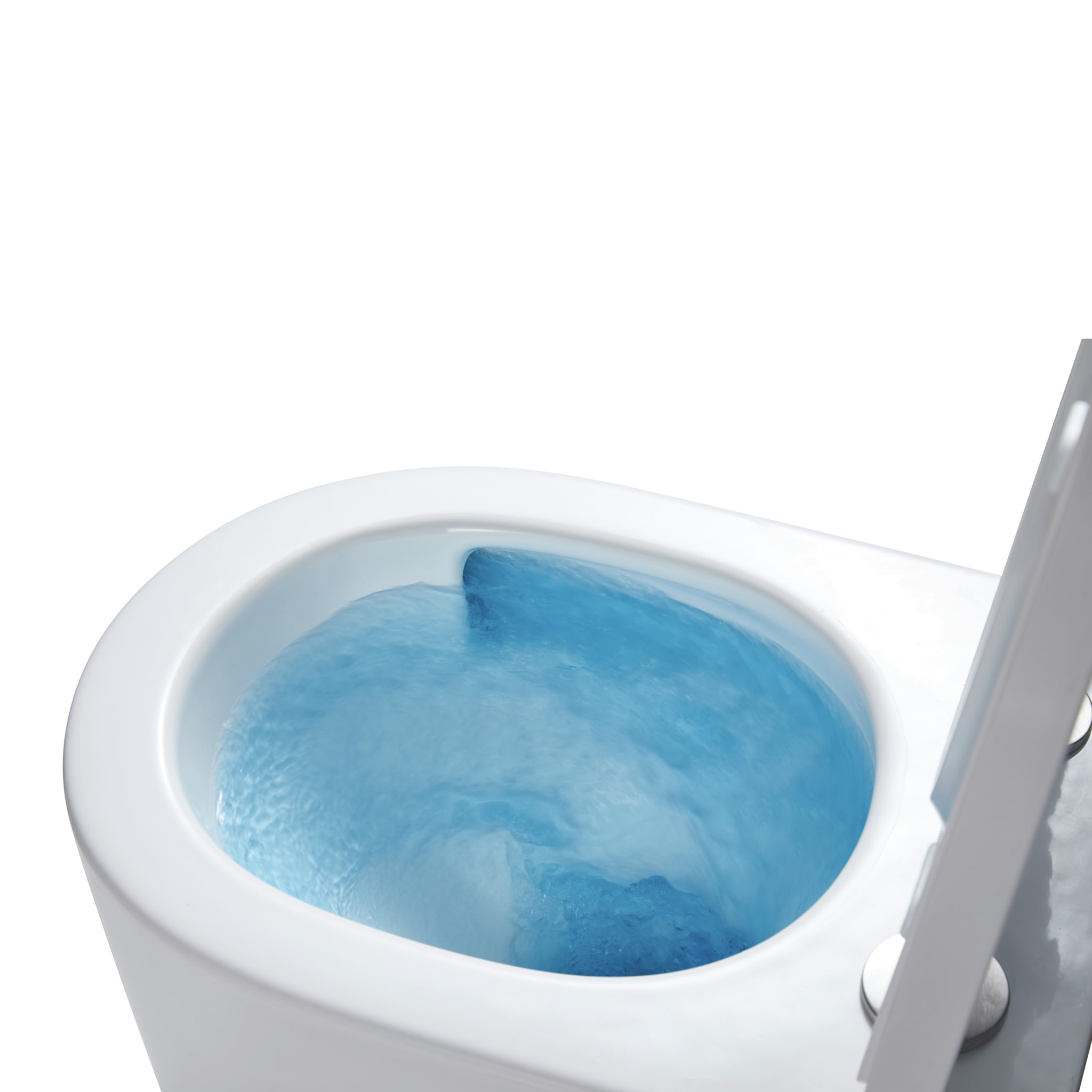 Pack WC Bati-support  + WC sans bride Vortex Swiss Aqua Technologies + abattant SoftClose + plaque (DELANOTQGEB3)