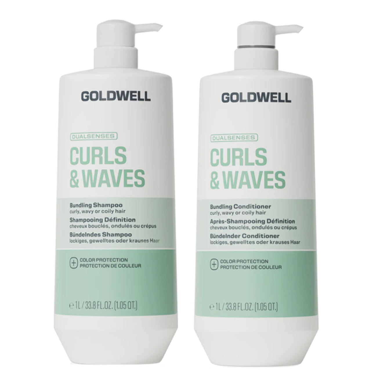 GOLDWELL Kit DS Curls & Waves Hydrating Shampoo 1000ml + Conditioner 1000ml