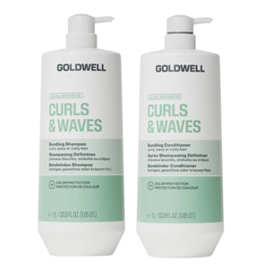 GOLDWELL Kit DS Curls & Waves Hydrating Shampoo 1000ml + Conditioner 1000ml