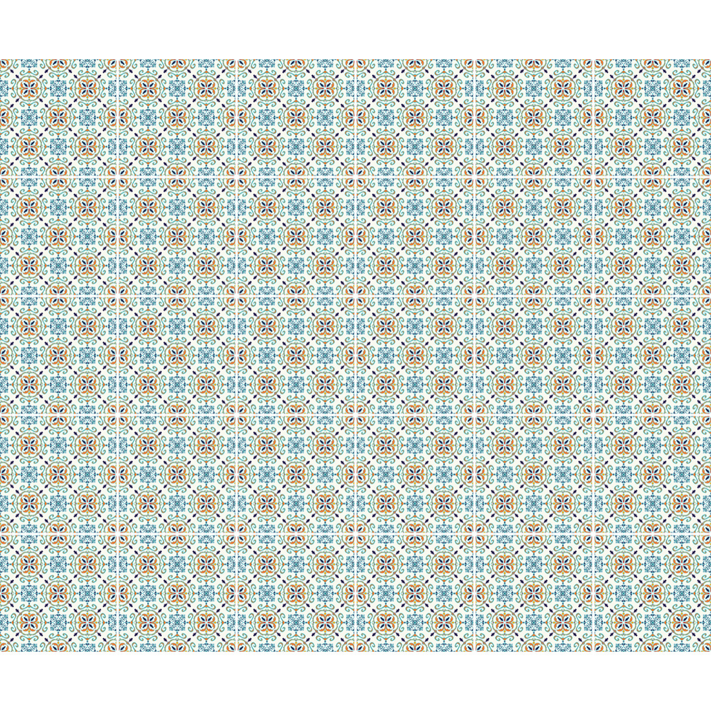 Stickers muraux - Sticker Mural Carrelage adhésif Cuisine Salle de Bain - 30 STICKERS CARRELAGES AZULEJOS GIANLUCA