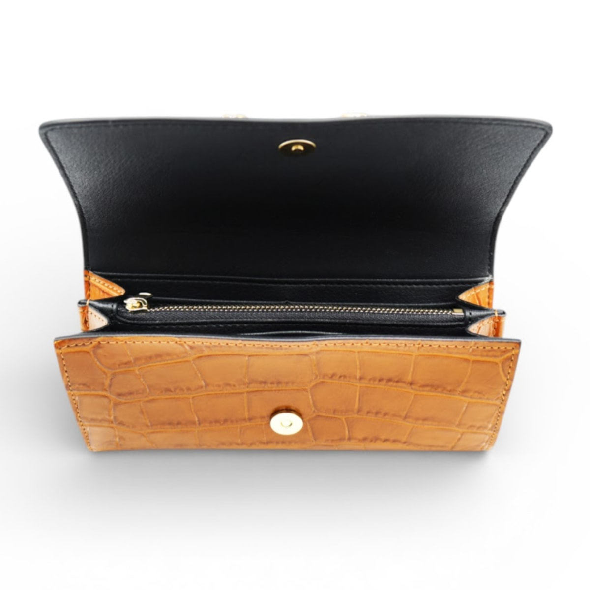 Portafoglio Cheval Firenze Grant Croc Cuoio