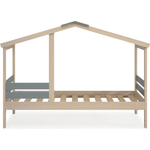 Lit cabane enfant en bois - VIOLETTE