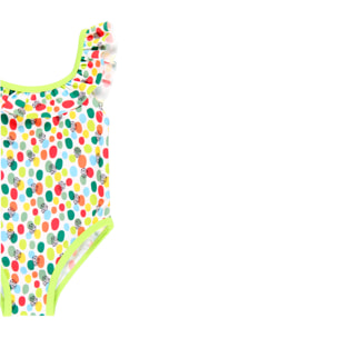 Bañador estampado de bebé niña