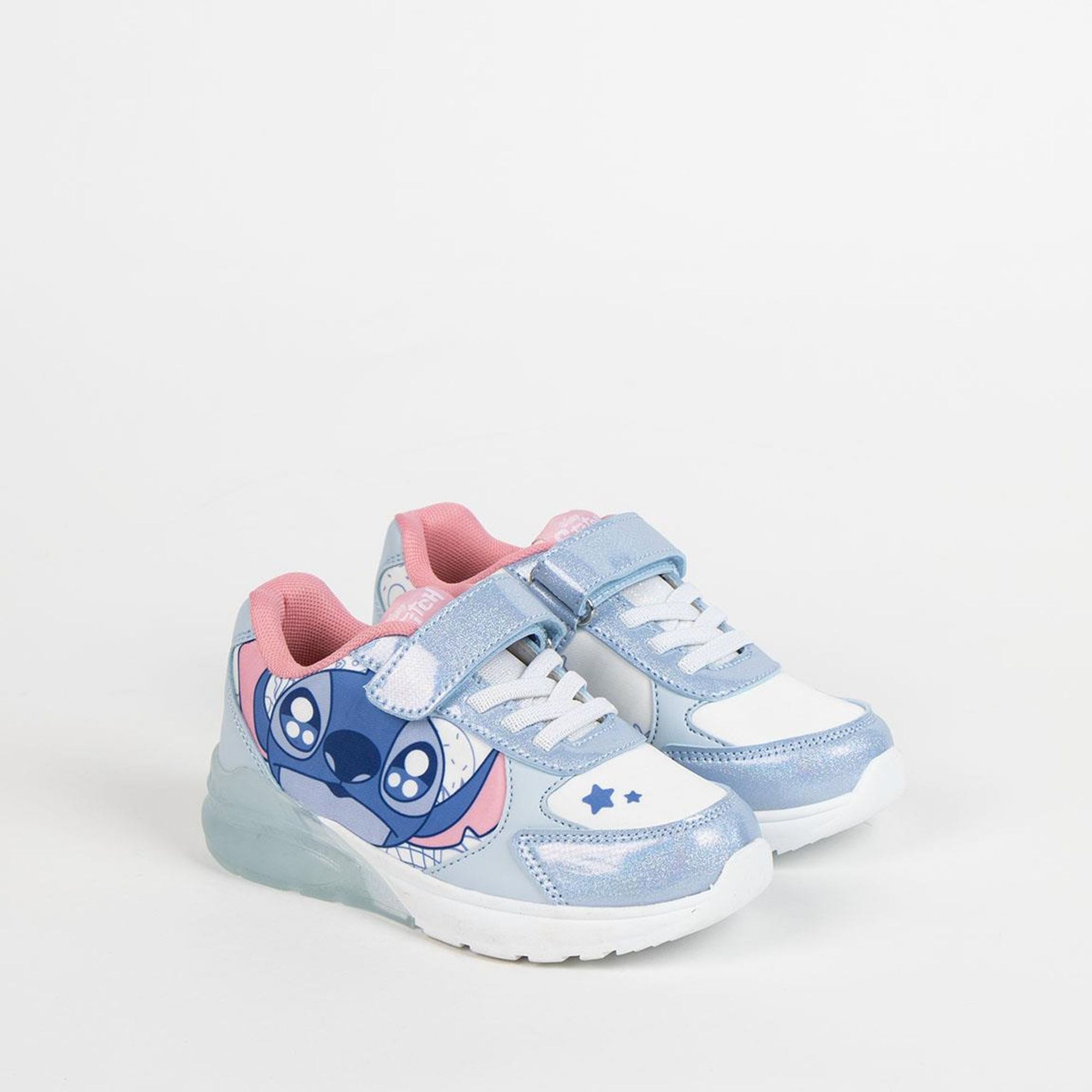 Deportiva Suela Tpr Con Luces Stitch