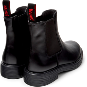 Botines - CAMPER Dean - Negro - Cuero liso
