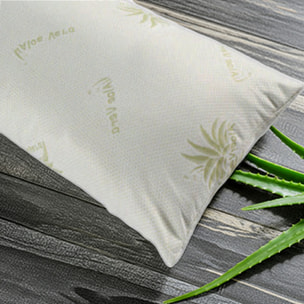 EFFE Guanciale Aloe Vera Linea della Natura_Soffice, Anti-Acaro_ Made in Italy