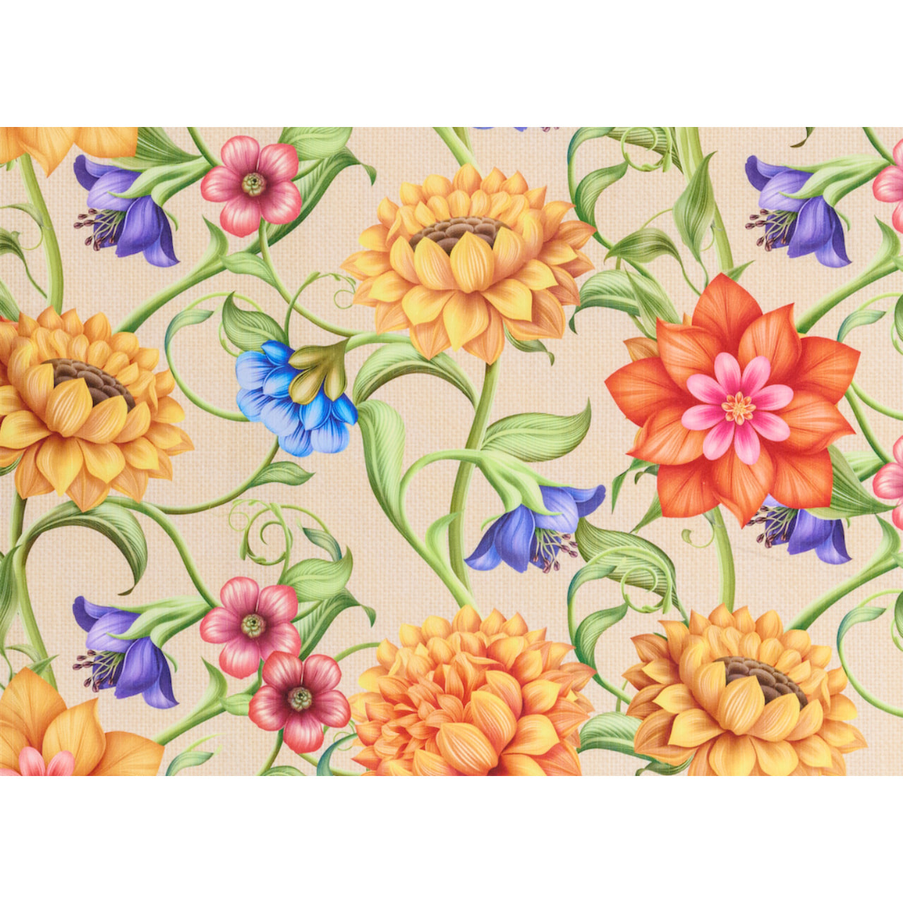 Tappeto Passatoia Cucina Sprinty Disegno Dalia