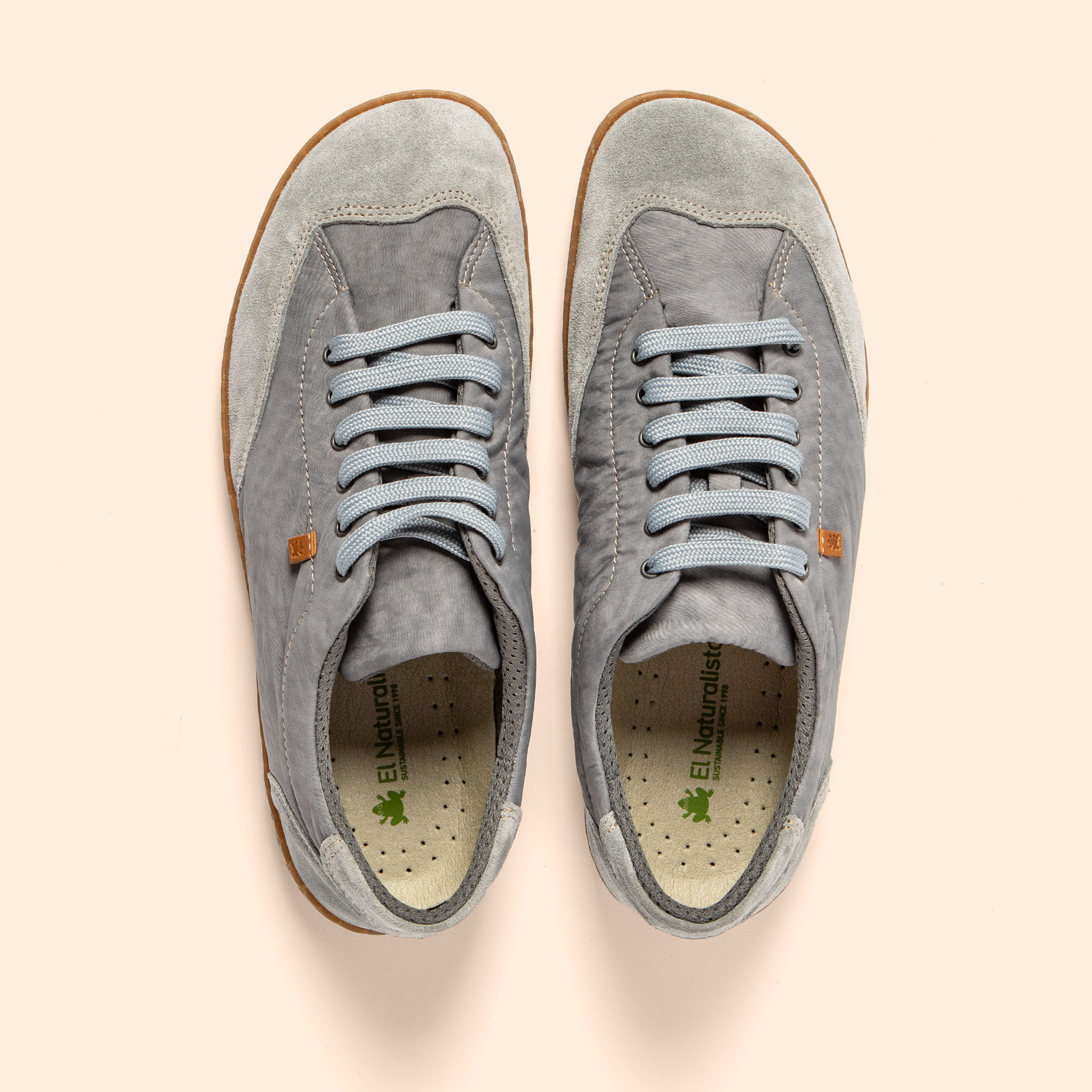 Zapatos N5295 NYLON GREY /EL VIAJERO color Grey