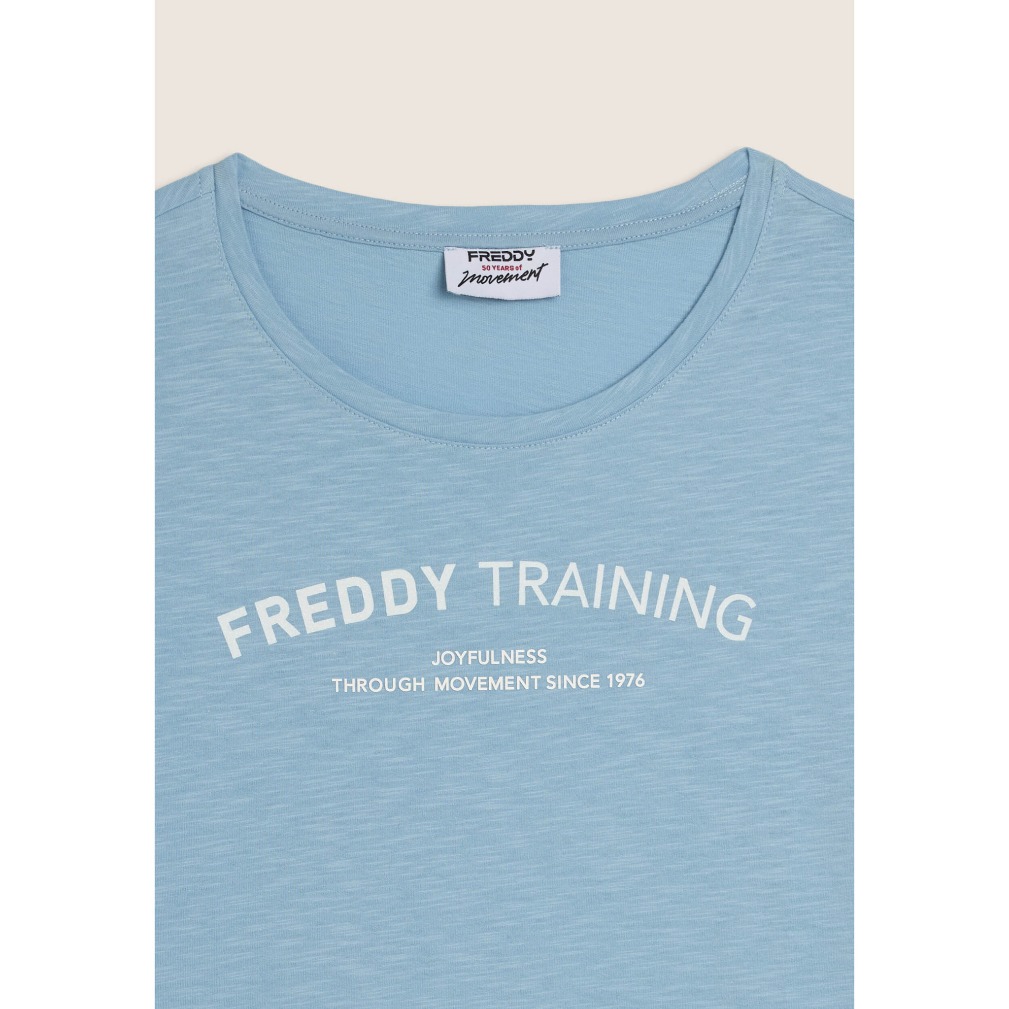 T-shirt “FREDDY TRAINING” in Jersey Fiammato
