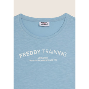 T-shirt “FREDDY TRAINING” in Jersey Fiammato