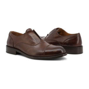 Zapatos Oxford para Hombre - Duca di Morrone Lucas Leather Dark Brown