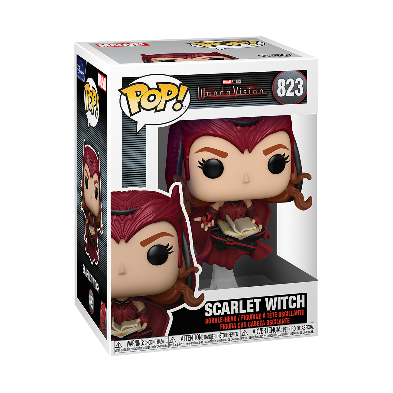 WandaVision Funko Pop Vinile Figura Strega Scarlet 9 cm