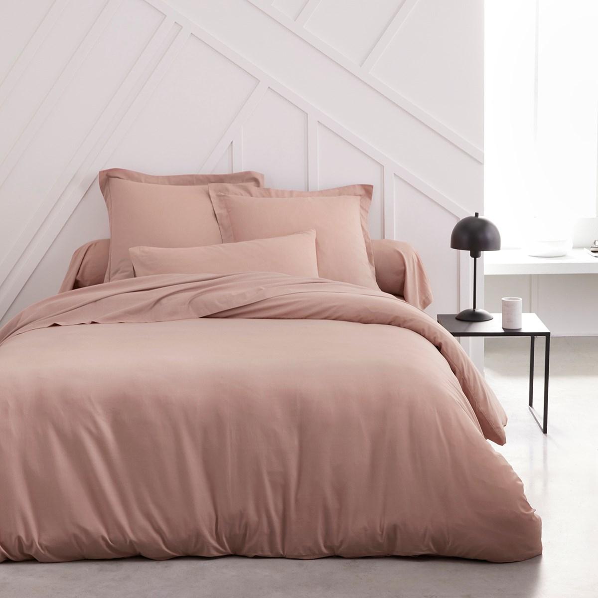 Housse de couette ESSENTIAL rose