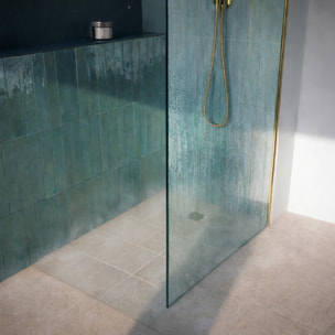 Bac receveur de douche à carreler 90x160cm recoupable sur mesure pour douche à l'italienne