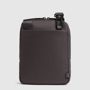 Piquadro Borsello porta iPad®mini in tessuto riciclato e pelle con protezione RFID